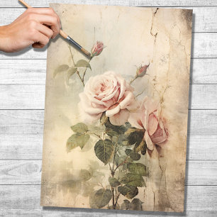 Rosas Vintage 2 Papel Decoupage