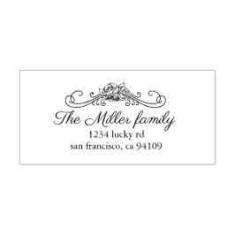 Rosas Vintage | Carimbo de borracha