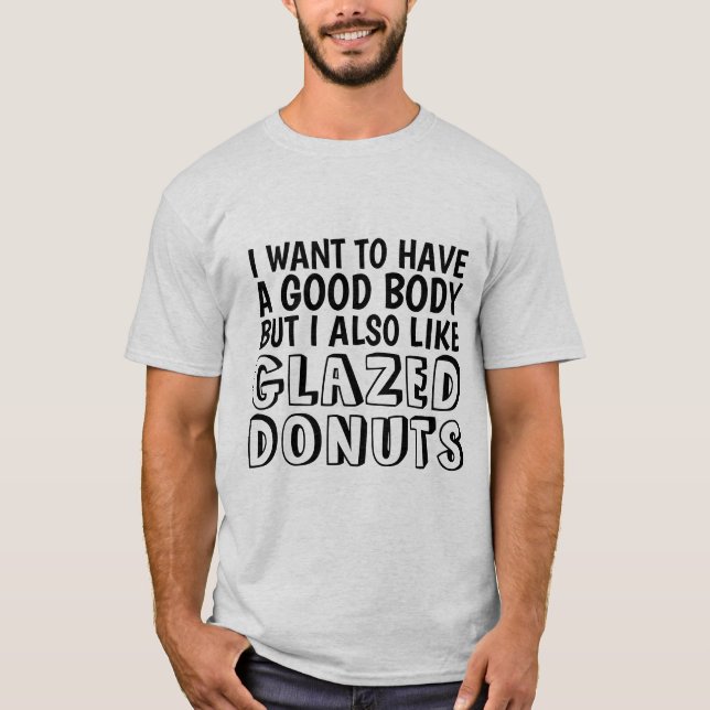 ROSCAS GLAZED DONUTS CAMISAS BOA FORMA (Frente)