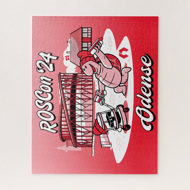 ROSCon 2024 Odense Event Quebra-cabeça (Vertical)