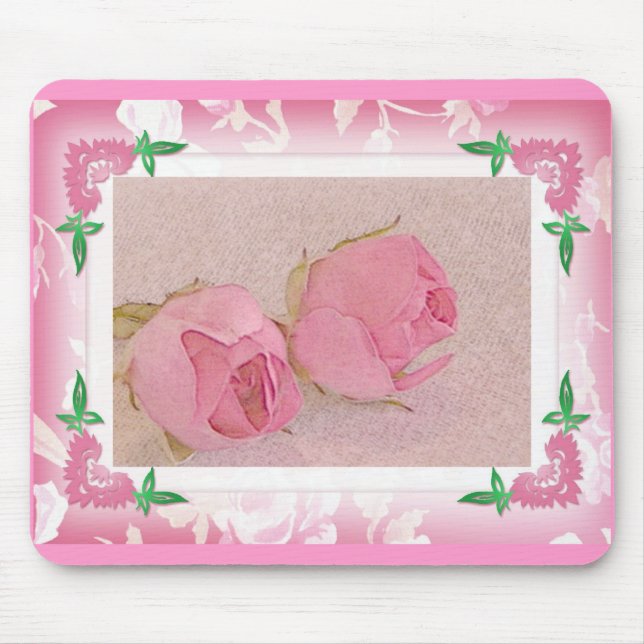 Rosebud Mousepad (Frente)