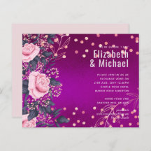 Rosegold Metálico WEDDING Glitter