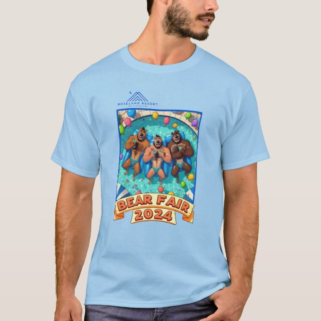 Roseland Bear Fair 2024 T-Shirt (Frente)