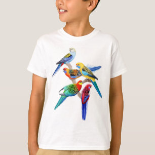 Rosella repete mecanicamente o t-shirt dos miúdos