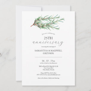 Rosemary de Convites de Casamento de 25