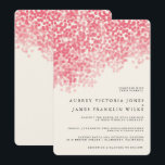 Rosey Light Chá | Convites para Casamento Russo<br><div class="desc">Convide seus convidados para seu dia especial com estes convites de casamento chic com um bonito chá leve. Este convite inclui um ficheiro de cópia de segurança correspondente. Veja a suíte de casamento correspondente na loja Wander Paper Co!</div>