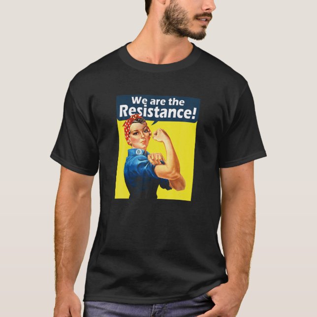 Rosie, O Ribeira Somos A Resistência À Camisa (Frente)