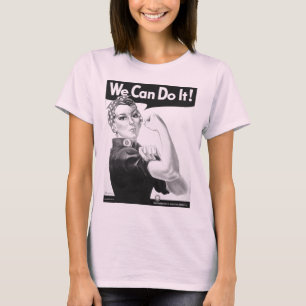 Rosie o t-shirt do rebitador preto e branco