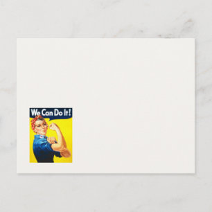 Rosie Riveter VOTE! cartão postal