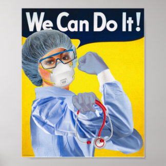 Rosie the Medical Professional Poster