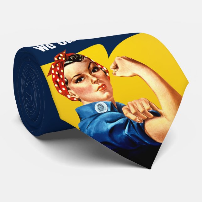 Rosie the Riveter | Gravata do pescoço (Rolled)