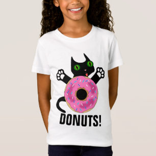 ROSQUINHA CAT T shirts Camisetas engraçadas