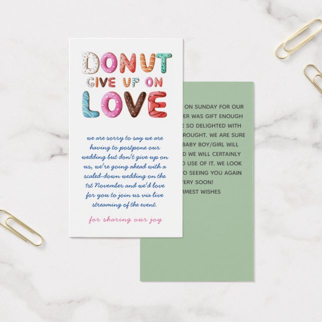 ROSQUINHA Desistir de Mudança de Amor Planos de Da (Escritótio)