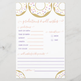 Rosquinha Empurrada Com Previsão De Amor E Desejos