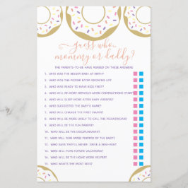 Rosquinha Espelhada Com Amor Adivinha Quem? Jogo