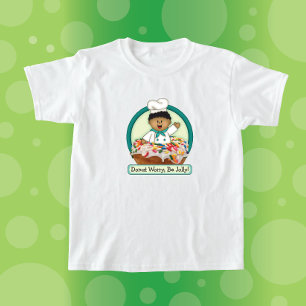 Rosquinha JollyKins Preocupada com T-Shirt Jolly (