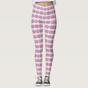 Rosquinha Leggings do padrão