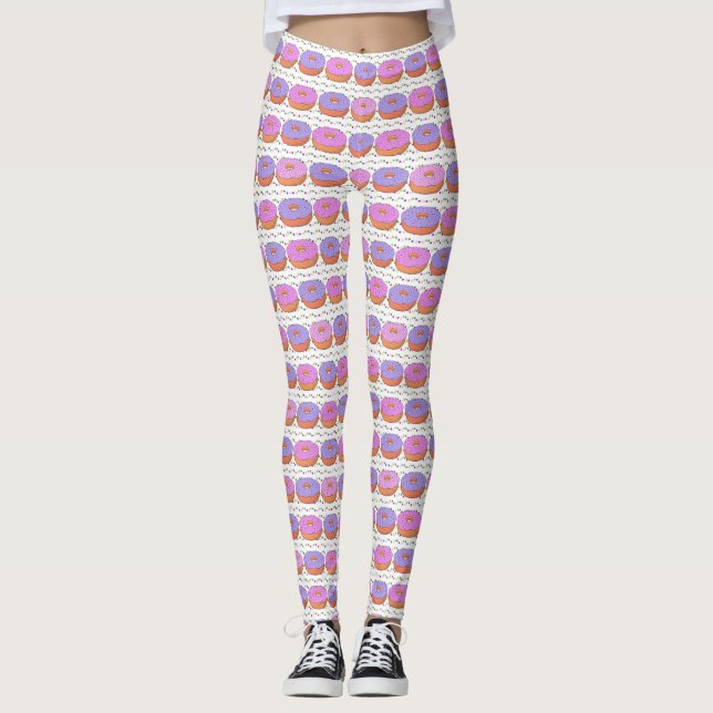Rosquinha Leggings do padrão (Frente)