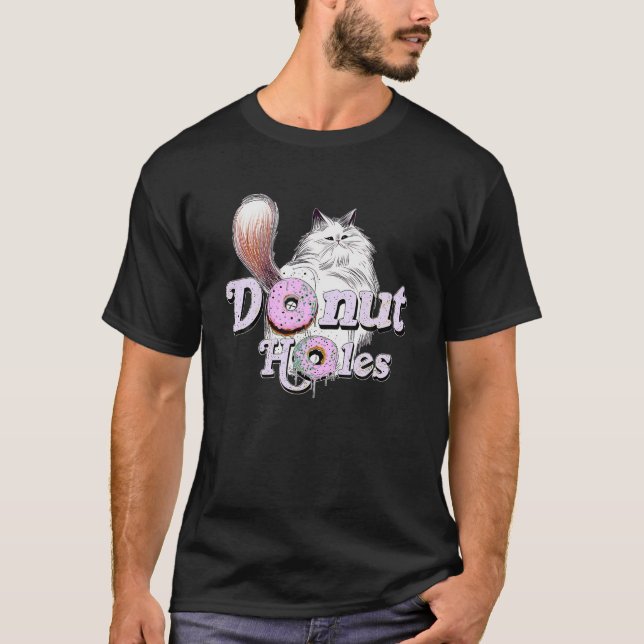 Rosquinha Orifícios Roupa-T Camisa (Frente)