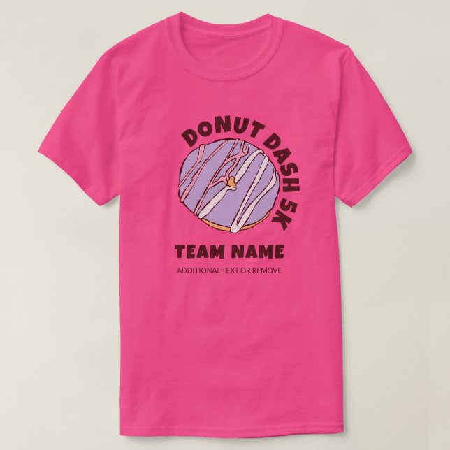 Rosquinha Personalizada - Traço de T-Shirt da Equi (Frente do Design)