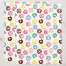 Rosquinha Scrapbook Paper