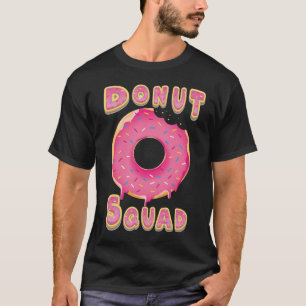 Rosquinha Squad Birthday Amante Homens T-Shirt