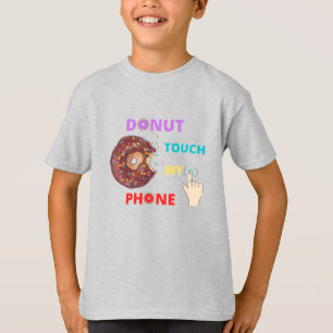 ROSQUINHA TOQUE MINHA camisa TÊM FUNDO TELEFONE