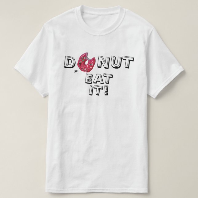 Rosquinha v3 T-Shirt (Frente do Design)