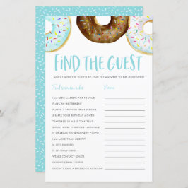 Rosquinhas Azuis e Chocolate Encontram o Jogo Conv