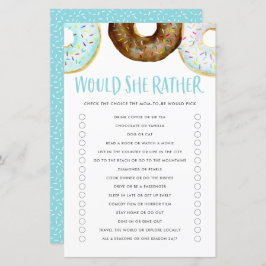 Rosquinhas Azuis e Chocolate Iriam Jogo da Prefere