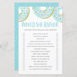 Rosquinhas Azuis Ela Iria Preferencialmente Jogo C