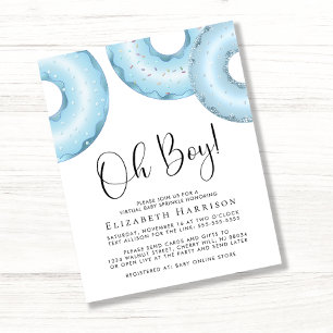 Rosquinhas Azuis Orçamentárias Oh Boy Sprinkle Inv