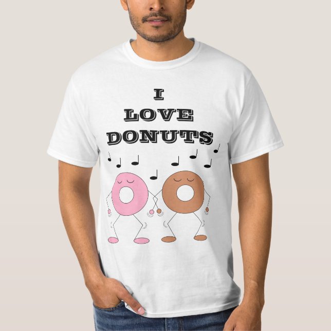 Rosquinhas dançantes T-Shirt (Frente)