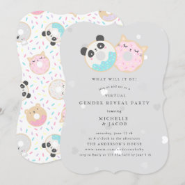 rosquinhas de animais - Convite de Revisão de Gêne