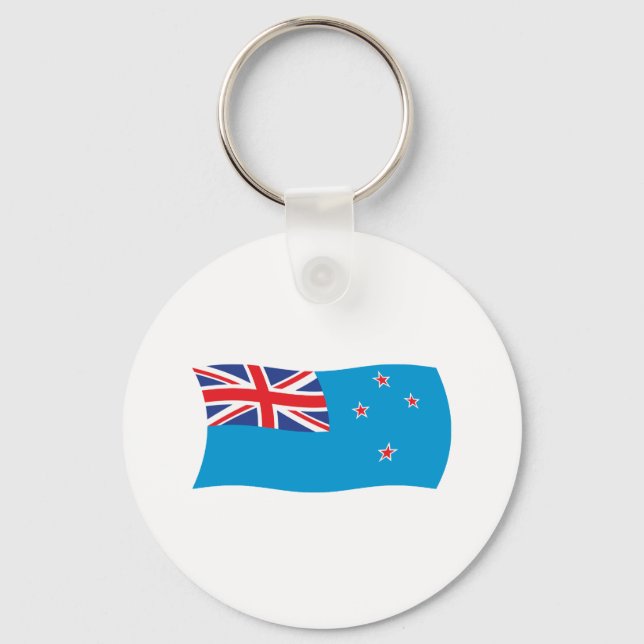 Ross Dependency Flag Chaveiro (Frente)