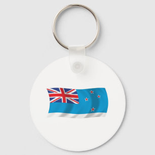 Ross Dependency Flag Chaveiro