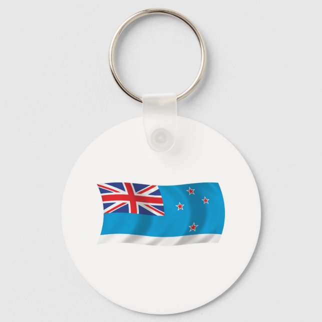 Ross Dependency Flag Chaveiro (Frente)
