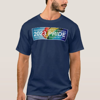 Rossmoor LGBTA Pride 2023 Colorido Unisex T-Shirt