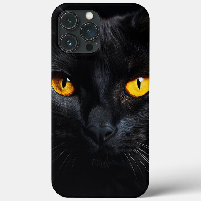 Rosto de Gato Negro (Verso)