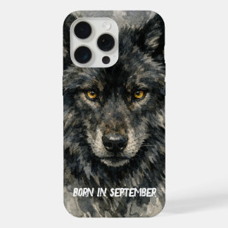 Rosto de Lobo Preto – Mês de Nascimento Fevereiro