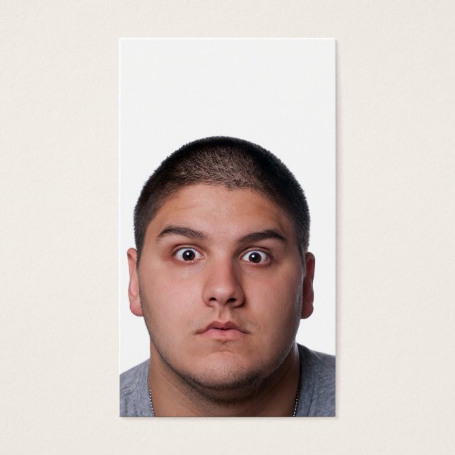 Rosto do Homem Surpreso (Frente)