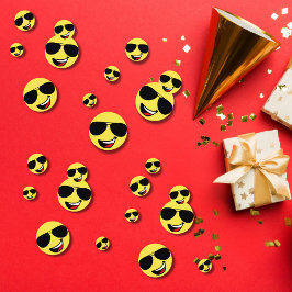 Rosto Feliz Fofo & Óculos de Aviador,Divertido