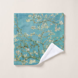 Rosto Flor de Amêndoa - Toalha Floral Inspirada por Van