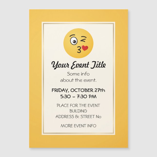 Rosto Jogando Beijo (Frente)