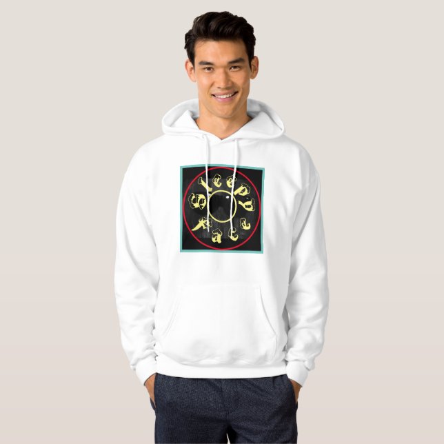 Rosto Sonolento: Branco - Camisa Doce Hospedada Un (Frente Completa)