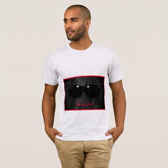 Rosto Sonolento: Cinzas De Cinza - Camisa De Algod (Frente Completa)