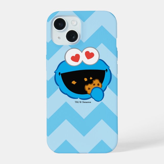 Rosto Sorridente de Biscoito com Olhos em Forma de (Verso)