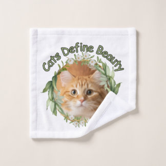 Rosto Toalha de Cozinha de Gatos Bonitos – Presente para