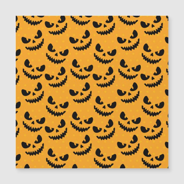 Rostos assustadores, estilo vintage. (Frente)