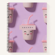 Rostos de Taça Smoothie de Kawaii Pastel Cute Pers